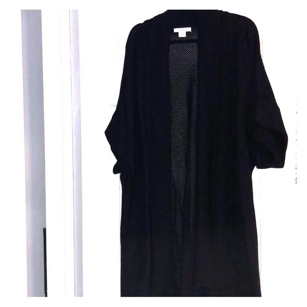 Short sleeve, oversized cardigan